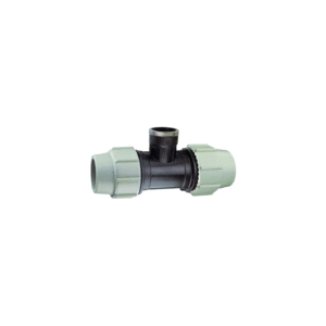 Té à compression taraudé FFF - 7140